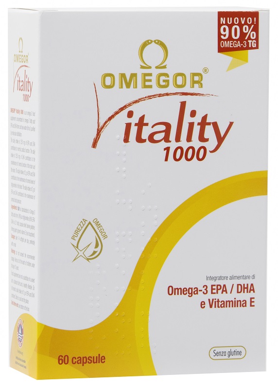 OMEGOR VITALITY 1000 60 CAPSULE MOLLI - Farmacia Mortise