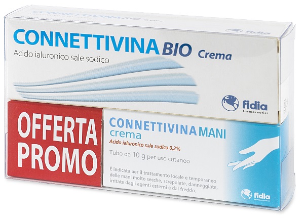 BUNDLE PACK CONNETTIVINABIO CREMA 25 G + CAMPIONE GRATUITO CONNETTIVINAMANI CREMA 10 G - Farmacia Mortise