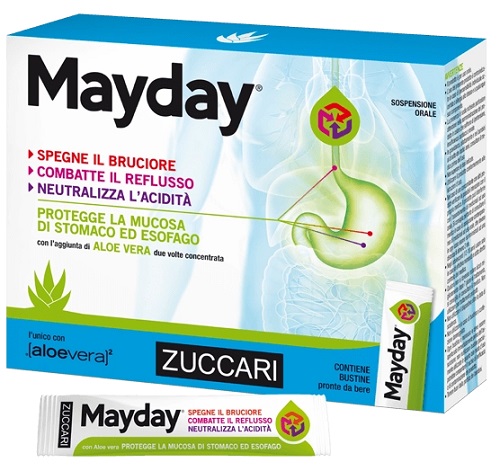 MAYDAY SOSPENSIONE PER USO ORALE ALLA MENTA 24 BUSTINE 10 ML - Farmacia Mortise