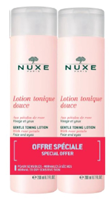 NUXE PETAL DE ROSE DUO LOZIONE TONICO DELICATO AI PETALI DI ROSA 200 ML - Farmacia Mortise