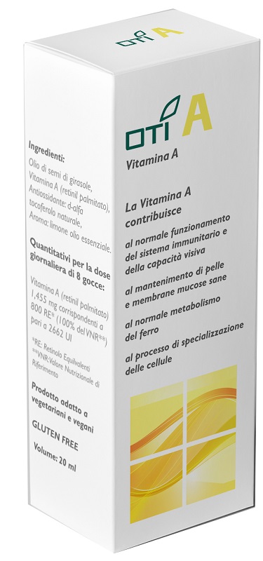 OTI A VITAMINA A GOCCE 20 ML - Farmacia Mortise