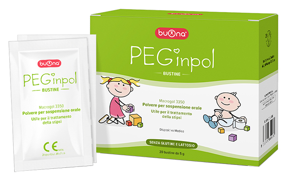 PEGINPOL MACROGOL 3350 SOSPENSIONE ORALE 20 BUSTINE - Farmacia Mortise