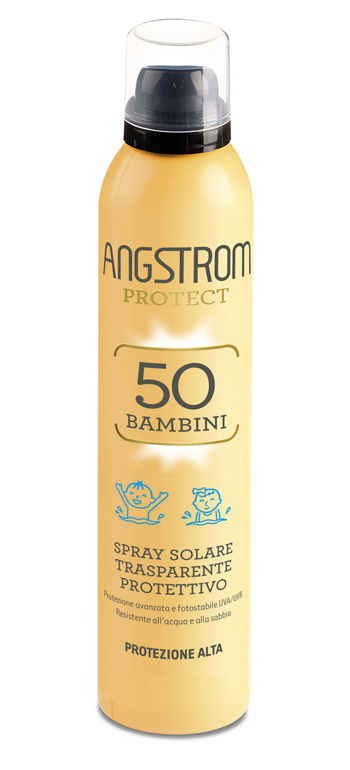 ANGSTROM PROTECT 50 BAMBINI SPRAY SOLARE TRASPARENTE 250 ML - Farmacia Mortise