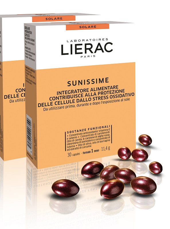 LIERAC SUNISSIME 60 CAPSULE 1+1 - Farmacia Mortise