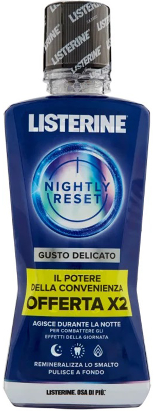 LISTERINE NIGHTLY RESET 2 X 400 ML - Farmacia Mortise