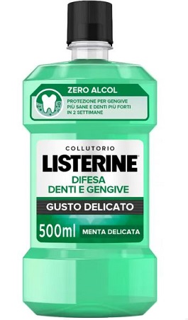 LISTERINE DENTI & GENGIVE DELICATO 500 ML - Farmacia Mortise