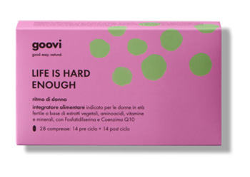 GOOVI LIFE IS HARD ENOUGH RITMO DI DONNA 28 COMPRESSE - Farmacia Mortise