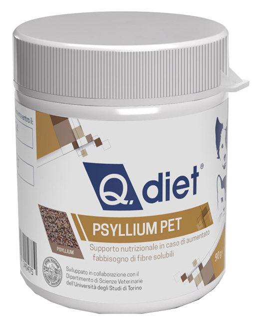 Q DIET PSYLLIUM PET POLVERE 90 G - Farmacia Mortise