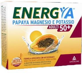 ENERGYA PAPAYA MAGNESIO POTASSIO 50+ 14 BUSTINE - Farmacia Mortise