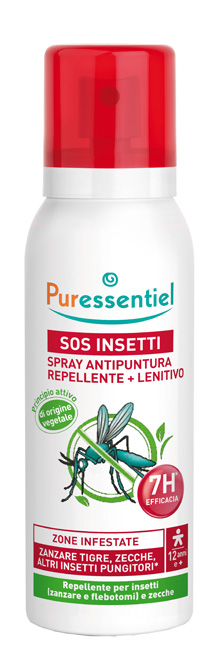 PURESSENTIEL SPRAY ANTIPUNTURA SOS INSETTI PMC 75 ML - Farmacia Mortise
