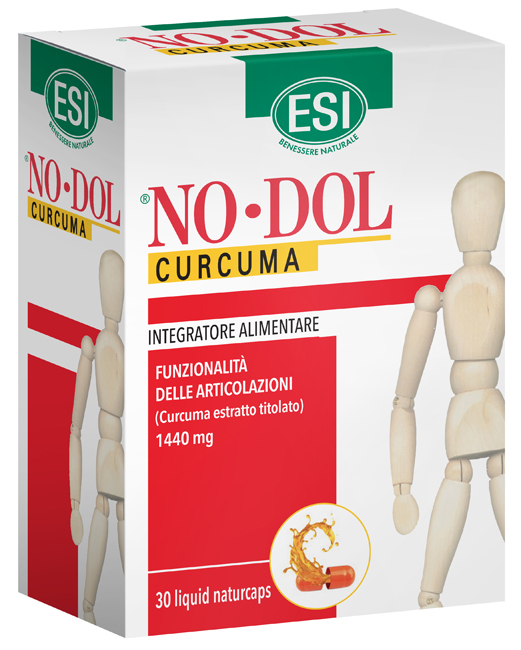 ESI NO DOL CURCUMA 30 NATURCAPS LIQUID - Farmacia Mortise