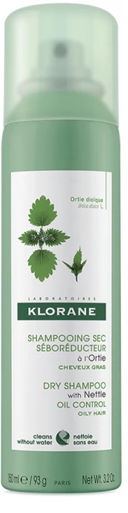 KLORANE SHAMPOO SECCO SEBORIDUTTORE ALL'ORTICA 150 ML - Farmacia Mortise