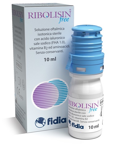 COLLIRIO SOLUZIONE OFTALMICA RIBOLISIN FREE 10 ML - Farmacia Mortise
