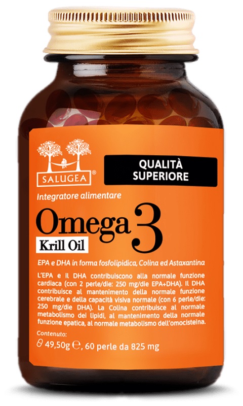 SALUGEA OMEGA 3 KRILL OIL 60 PERLE - Farmacia Mortise