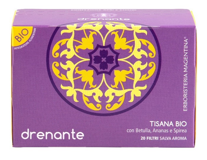 TISANA DRENANTE BIO 20 FILTRI - Farmacia Mortise