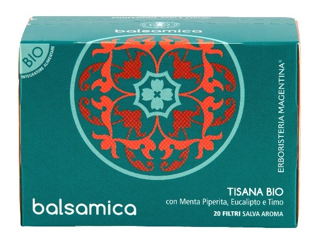 TISANA BALSAMICA BIO 20 FILTRI 20 G - Farmacia Mortise