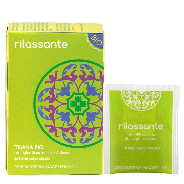 TISANA RILASSANTE BIO 20 FILTRI - Farmacia Mortise