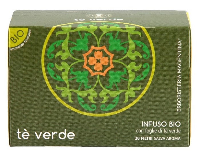 TE' VERDE INFUSOBIO 20 FILTRI 30 G - Farmacia Mortise