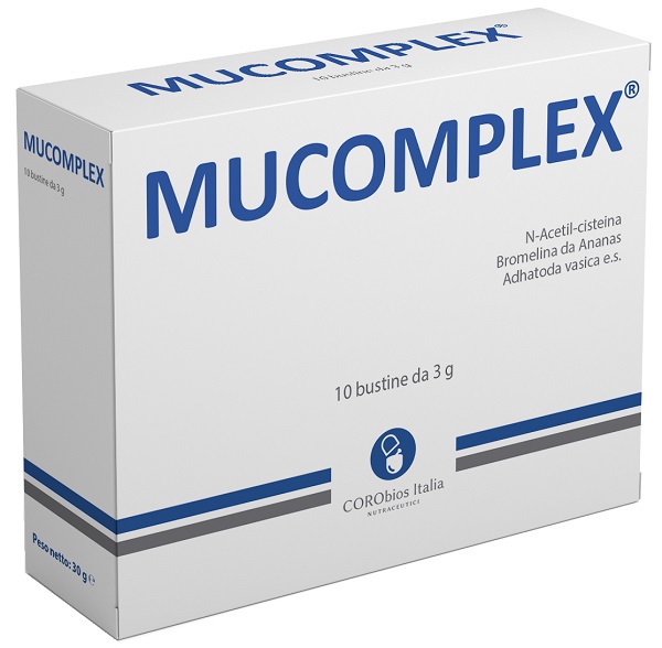MUCOMPLEX 10 BUSTINE DA 3 G - Farmacia Mortise