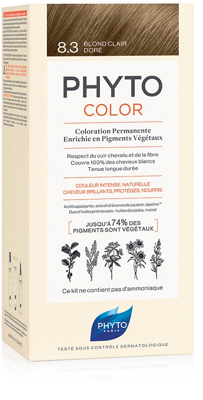 PHYTOCOLOR 8 3 BIONDO CHI DORATO - Farmacia Mortise
