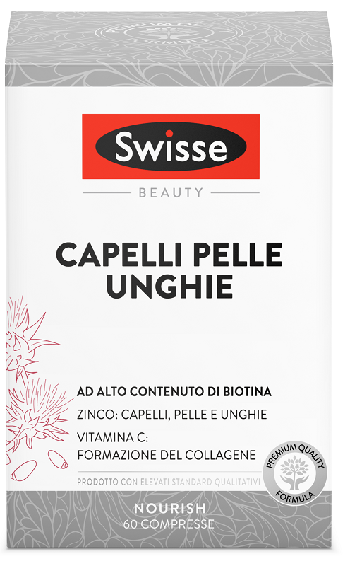 SWISSE CAPELLI PELLE UNGHIE 60 COMPRESSE - Farmacia Mortise