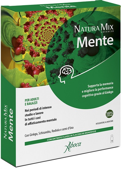 NATURA MIX ADVANCED MENTE 10 FLACONCINI - Farmacia Mortise