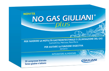NO GAS GIULIANI PLUS 30 COMPRESSE BISTRATO - Farmacia Mortise