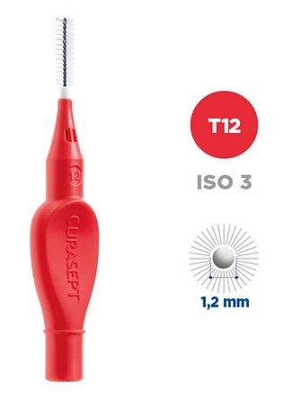 CURASEPT PROXI T12 ROSSO/RED 5 PEZZI - Farmacia Mortise