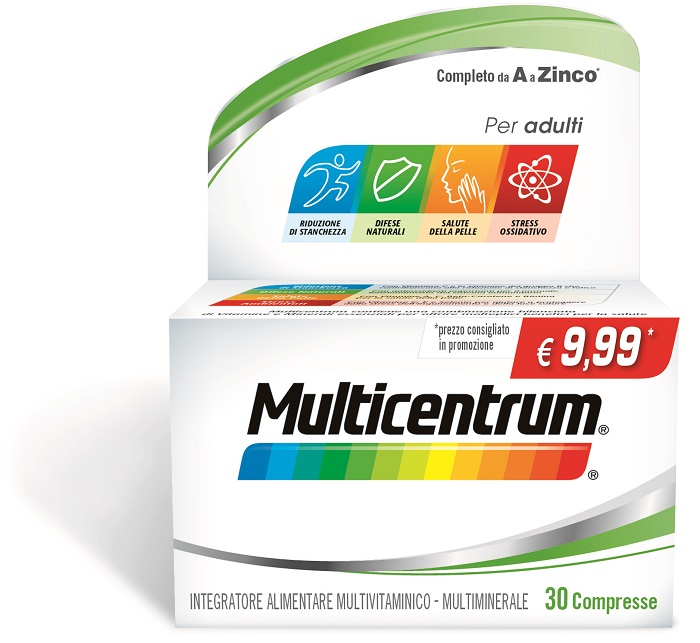 MULTICENTRUM ADULTI 30 COMPRESSE PROMO - Farmacia Mortise