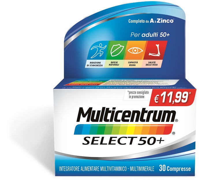 MULTICENTRUM SELECT 30 COMPRESSE PROMO - Farmacia Mortise