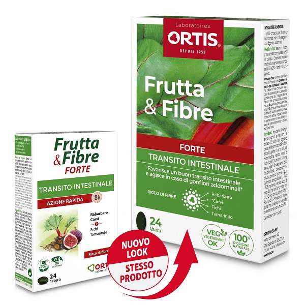 FRUTTA & FIBRE FORTE 24 COMPRESSE - Farmacia Mortise