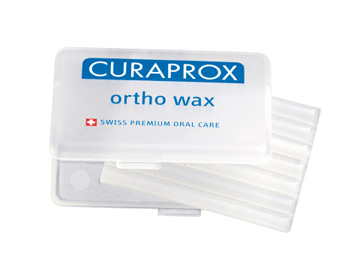 CURAPROX ORTHO WAX 7 PEZZI 46X4 MM DI CERA ORTODONTICA - Farmacia Mortise