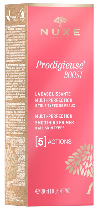 NUXE PRODIGIEUSE BOOST BASE LEVIGANTE MULTI-PERFEZIONE 5 IN 1 30 ML - Farmacia Mortise