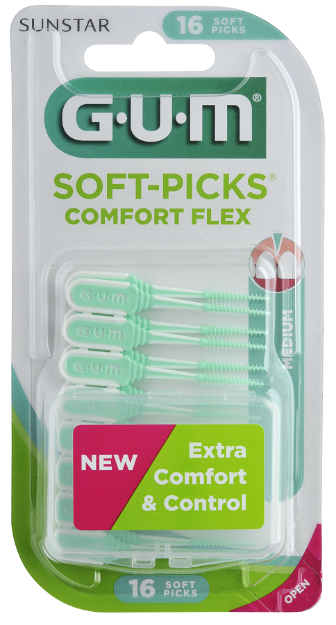 GUM SOFT PICK COMFORT FLEX SCOVOLINO INTERDENTALE 40 PEZZI - Farmacia Mortise