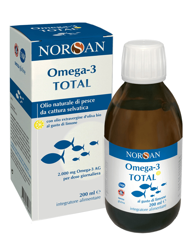 NORSAN OMEGA 3 TOTAL 200 ML GUSTO LIMONE - Farmacia Mortise