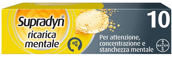 SUPRADYN RICARICA MENTALE 10 COMPRESSE - Farmacia Mortise