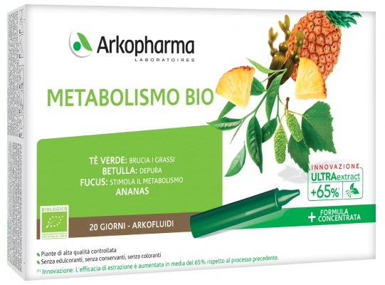 ARKOFLUIDI METABOLISMO BIO 20 FIALE - Farmacia Mortise