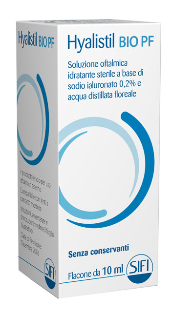GOCCE OCULARI HA 0,2% E ACQUE DISTILLATE HYALISTIL BIO PF FRUTTI ROSSI 10 ML - Farmacia Mortise