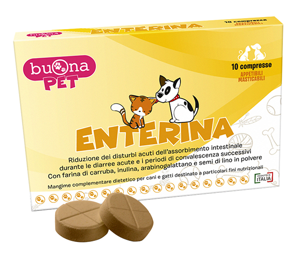 BUONAPET ENTERINA 10 COMPRESSE - Farmacia Mortise