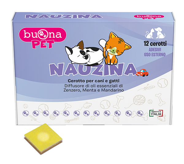 NAUZINA CEROTTO DIFFUSORE CANI GATTI 12 PEZZI - Farmacia Mortise