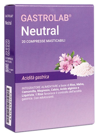 LABORATORIO DELLA FARMACIA NEUTRAL 20 COMPRESSE MASTICABILI - Farmacia Mortise