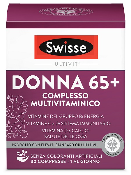 SWISSE DONNA 65+ COMPLESSO MULTIVITAMINICO 30 COMPRESSE - Farmacia Mortise