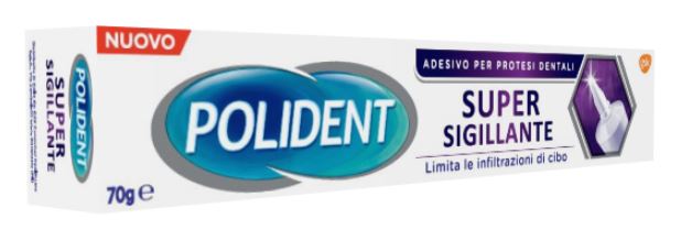 POLIDENT SUPER TENUTA+SIGILLANTE ADESIVO PROTESI DENTALE 70 G - Farmacia Mortise