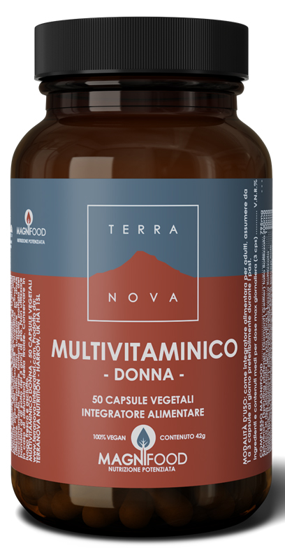 TERRANOVA MULTIVITAMINICO DONNA 50 CAPSULE - Farmacia Mortise