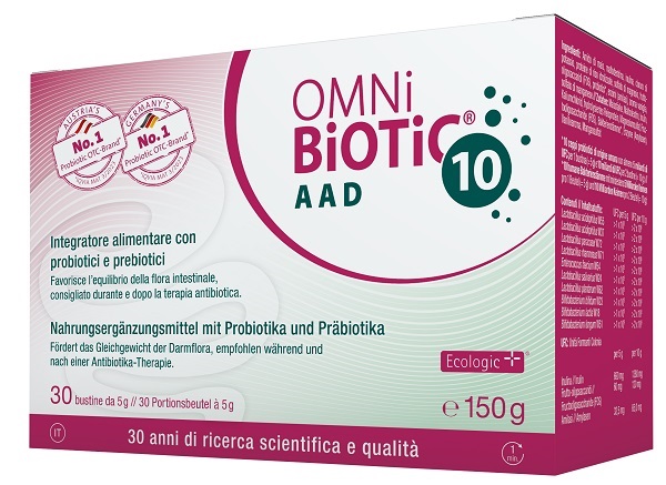 OMNI BIOTIC 10 AAD 30 BUSTINE DA 5 G - Farmacia Mortise