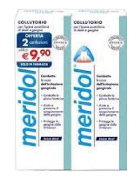 MERIDOL COLLUTORIO BIPACCO 2 X 400 ML - Farmacia Mortise