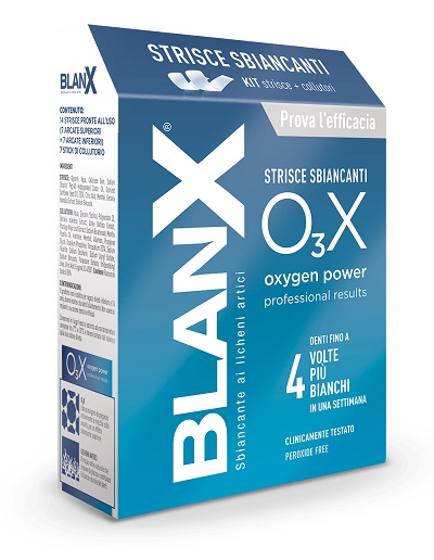 BLANX O3X STRISCE SBIANCANTI 14 PEZZI - Farmacia Mortise