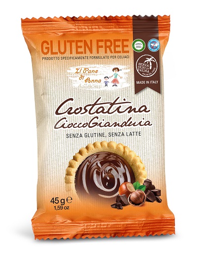 IL PANE DI ANNA CROSTATINA CIOCCOGIANDUIA SENZA LATTE 45 G - Farmacia Mortise