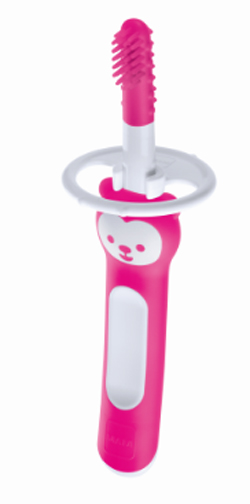 MAM MASSAGING BRUSH 3+ FEMMINA - Farmacia Mortise
