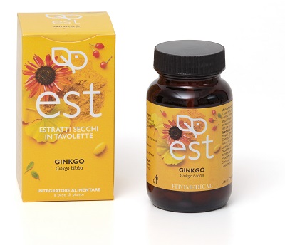 GINKGO BILOBA ESTRATTO SECCO 60 TAVOLETTE - Farmacia Mortise